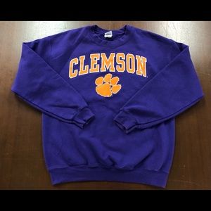 Clemson Tigers Vintage Crewneck Medium Sweatshirt